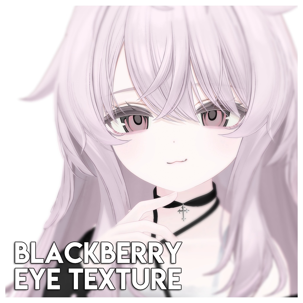 【23アバター対応】 BlackBerry Eye Texture