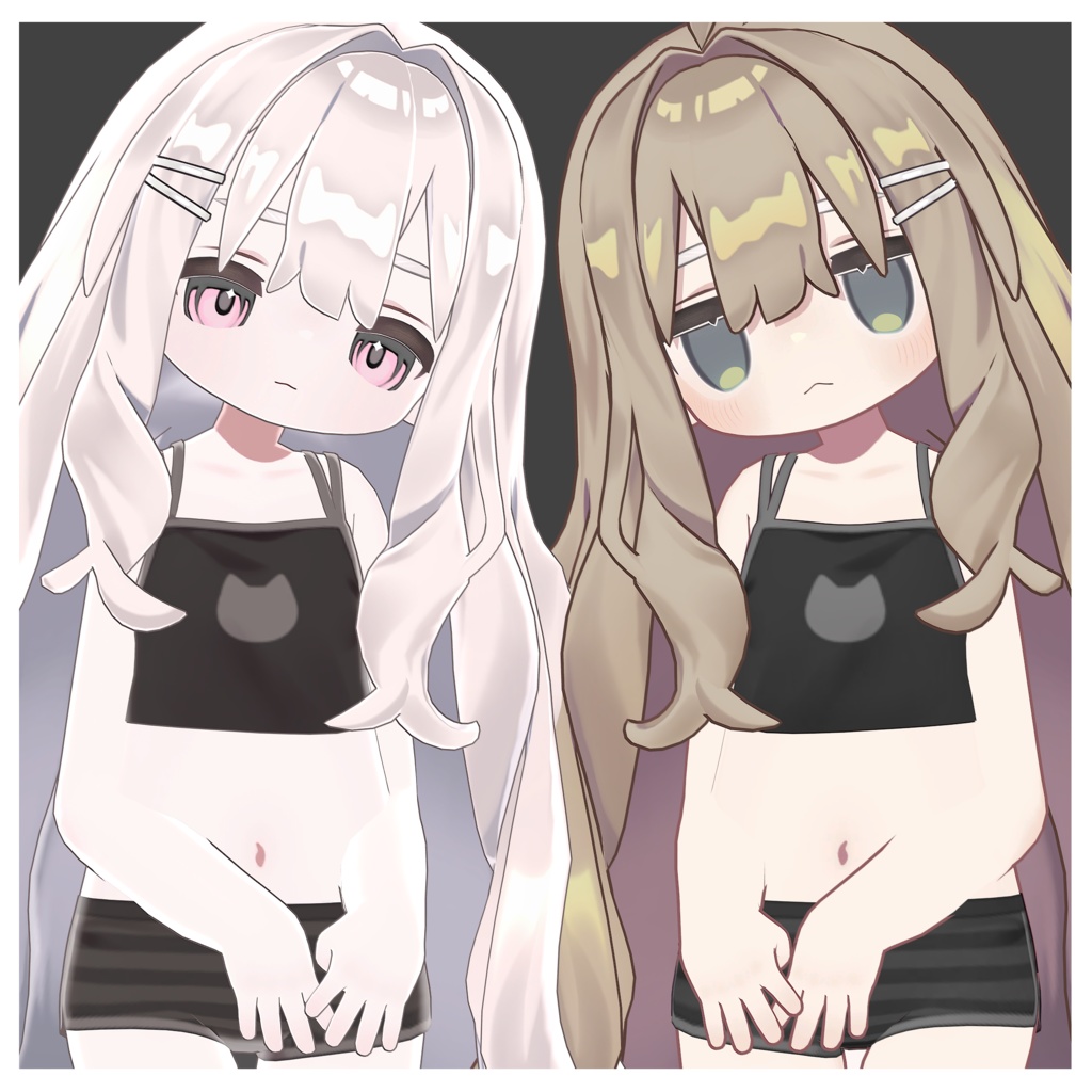 【キプフェル】 Poi Shader Material Setting & MAKEUP & Face Blendshape