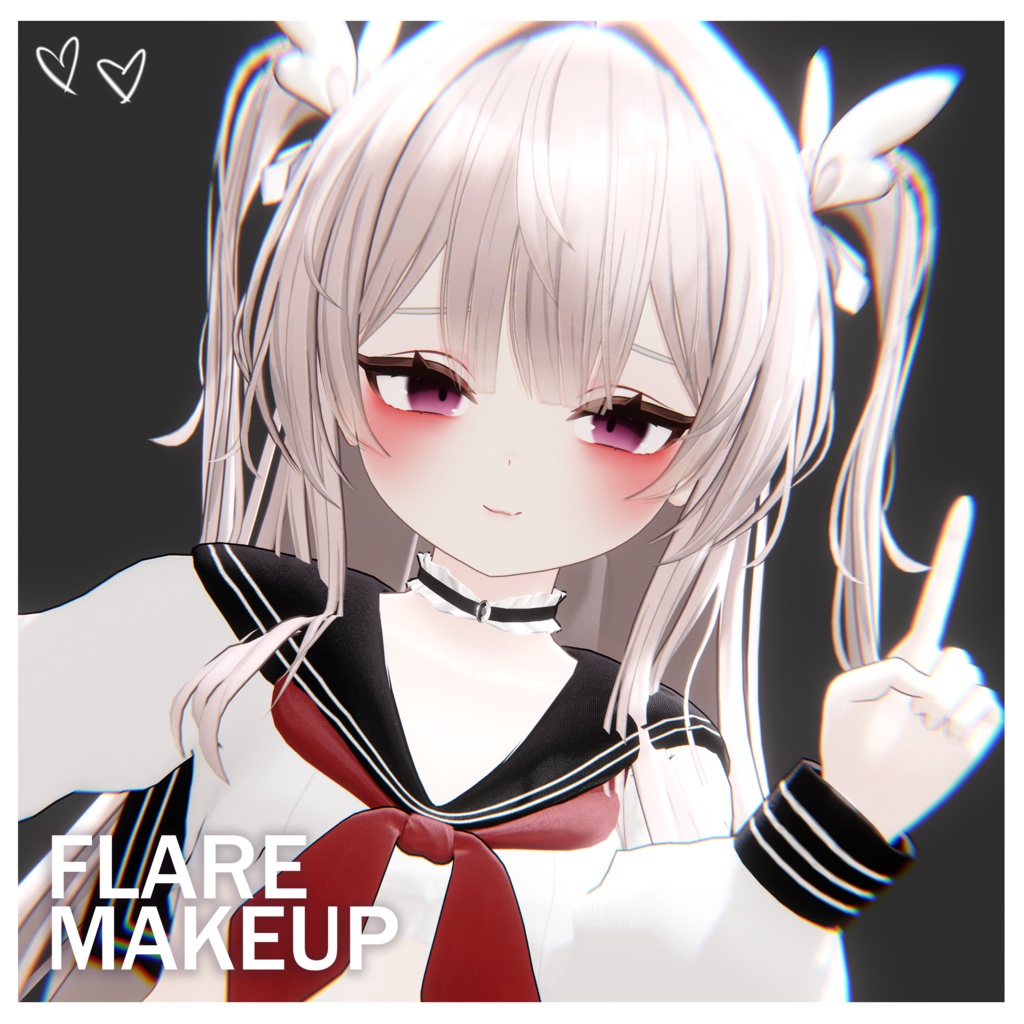 【フレア】Flare MAKEUP & EYE & Face Blendshape