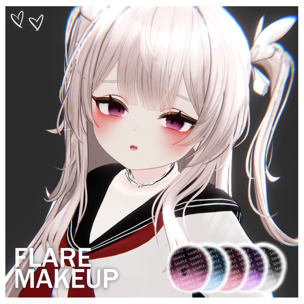 【フレア】Flare MAKEUP & EYE & Face Blendshape