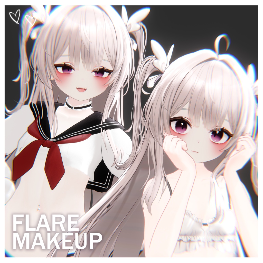 【フレア】Flare MAKEUP & EYE & Face Blendshape