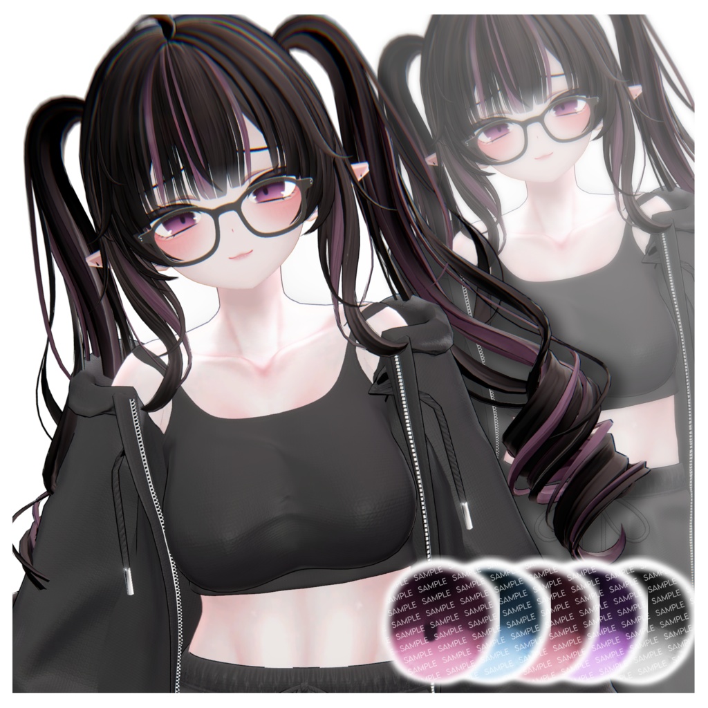 【萌】MAKEUP & EYE & Face Blendshape