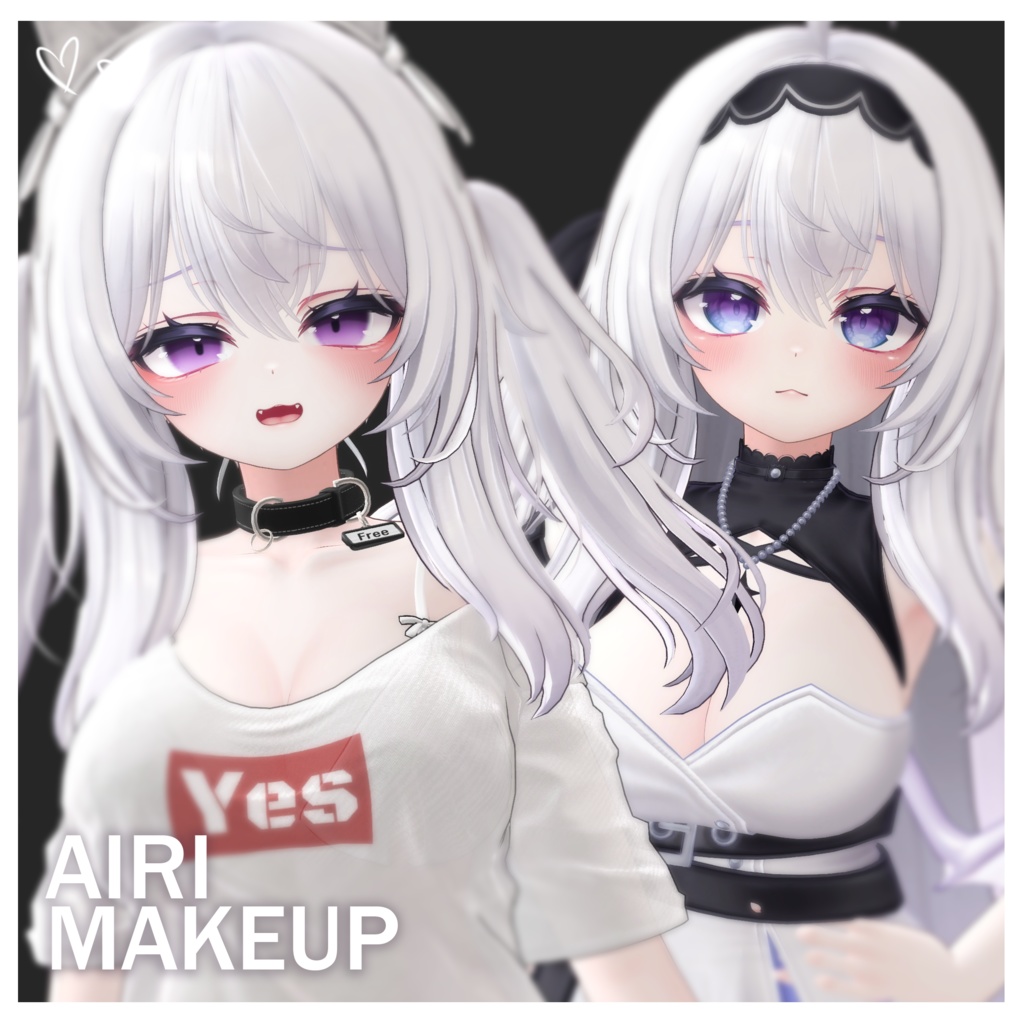 【愛莉】MAKEUP & EYE & Face Blendshape