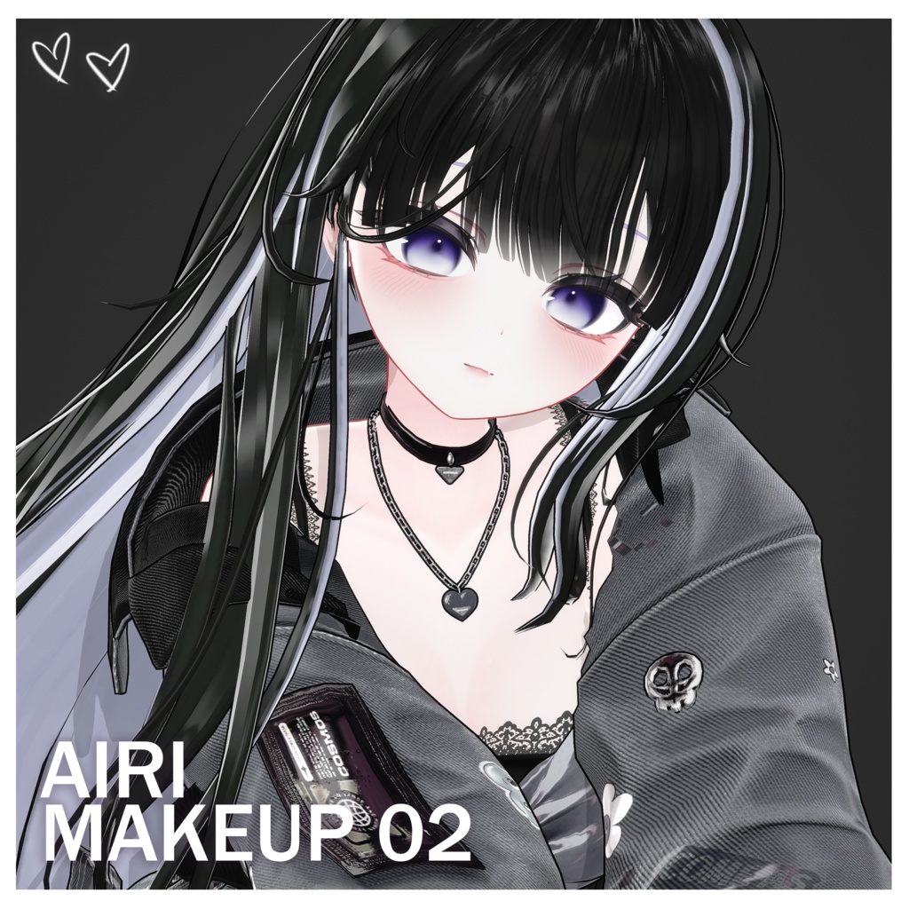 【愛莉】MAKEUP & EYE & Face Blendshape