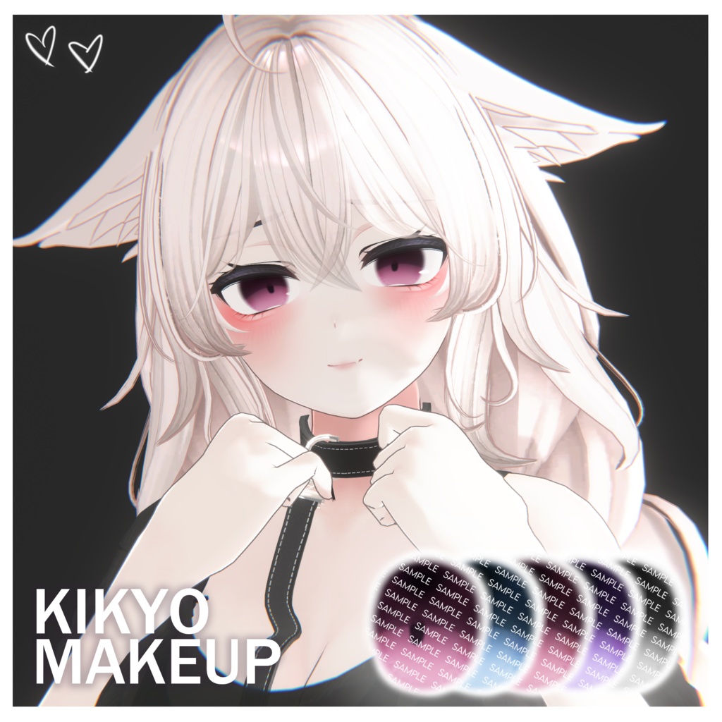 【桔梗】MAKEUP & EYE & Face Blendshape