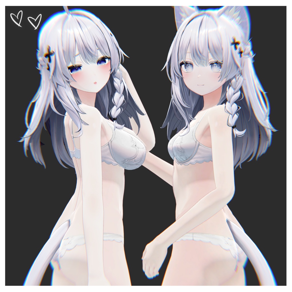 【しなの】MAKEUP & EYE & Face Blendshape