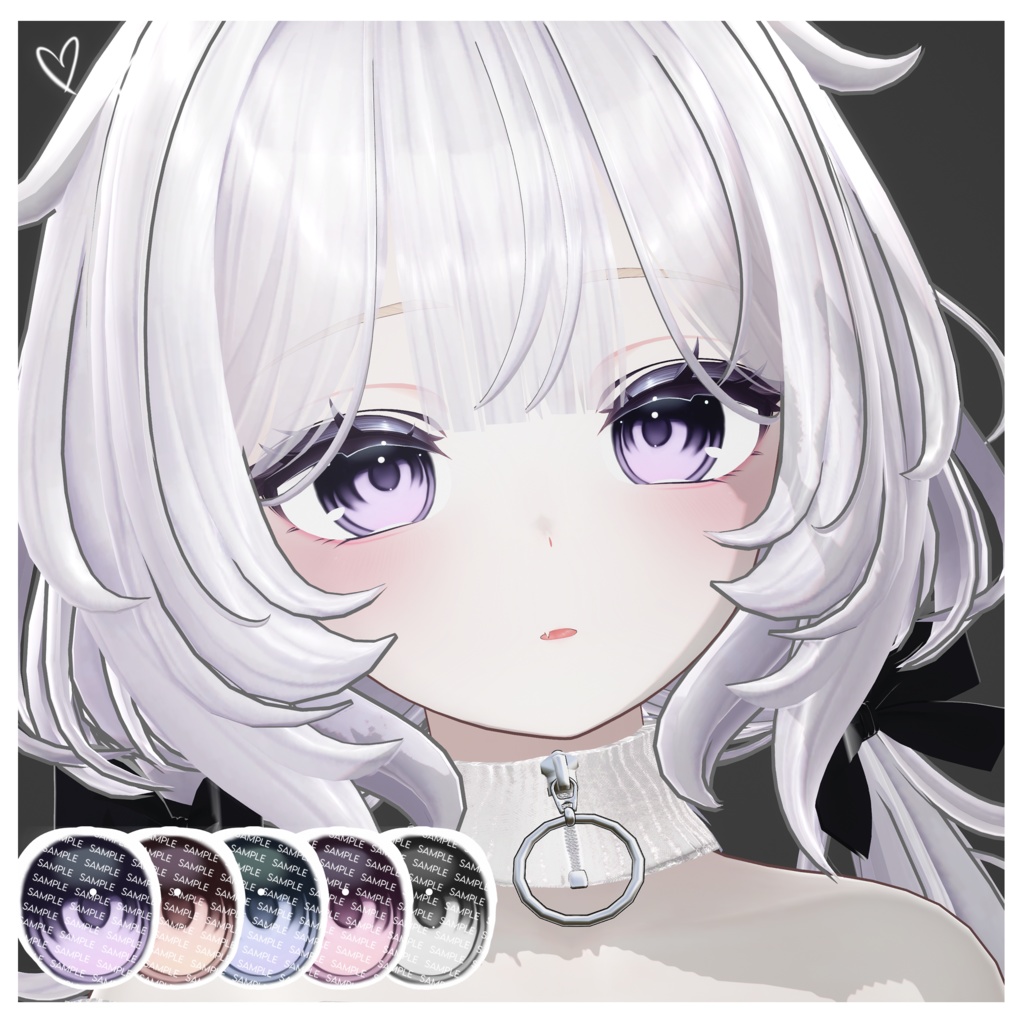 【しなの】MAKEUP & EYE & Face Blendshape