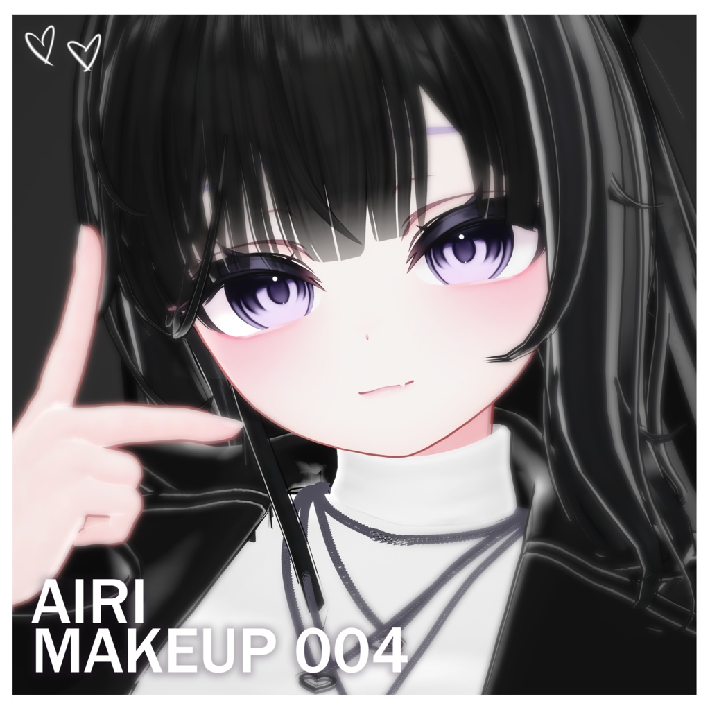 【愛莉】MAKEUP & EYE & Face Blendshape