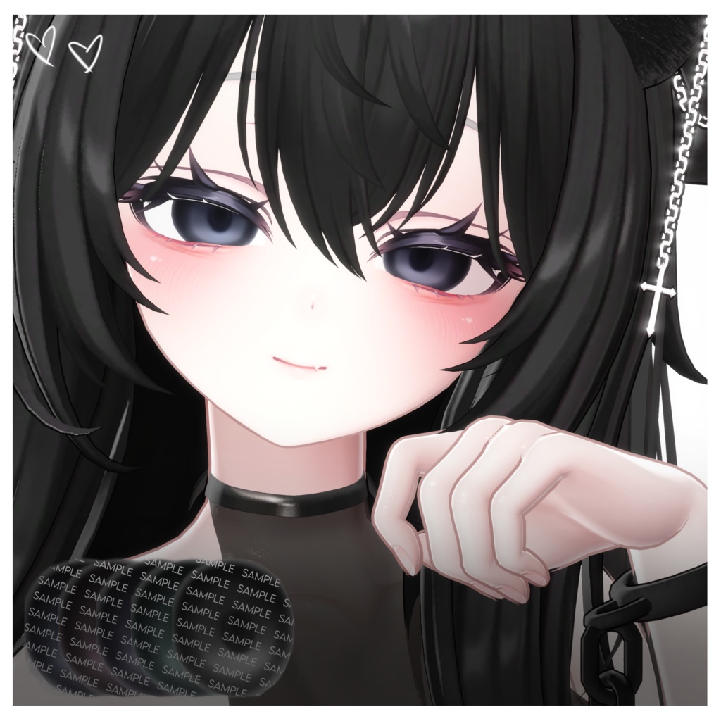 【10アバター対応】 Viola Eye Texture