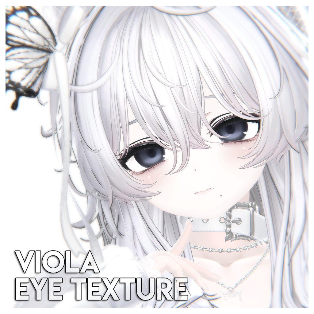 【12アバター対応】 Viola Eye Texture