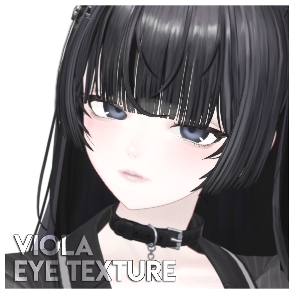 【10アバター対応】 Viola Eye Texture