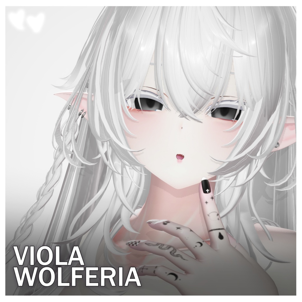 【10アバター対応】 Viola Eye Texture