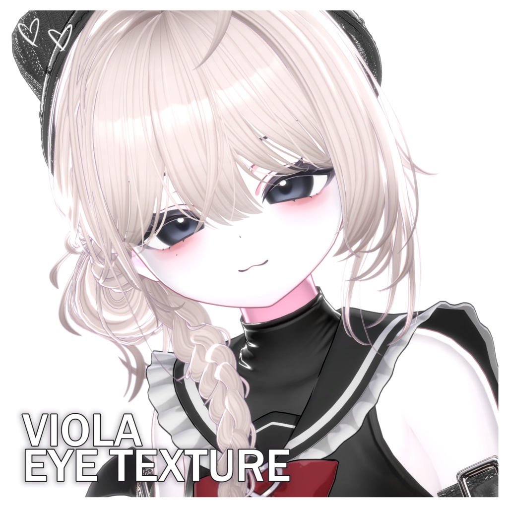 【10アバター対応】 Viola Eye Texture
