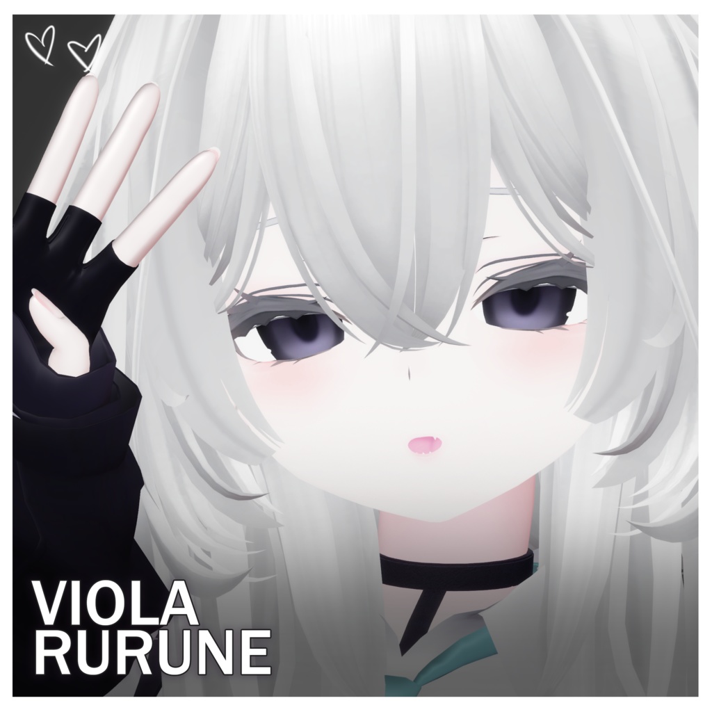 【10アバター対応】 Viola Eye Texture