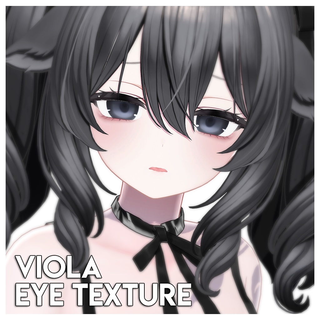 【9アバター対応】 Viola Eye Texture