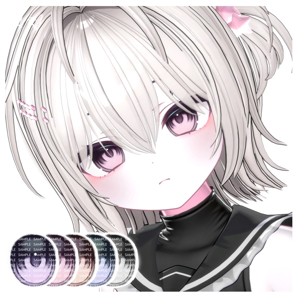 【ショコラ】MAKEUP & EYE & Face Blendshape 3