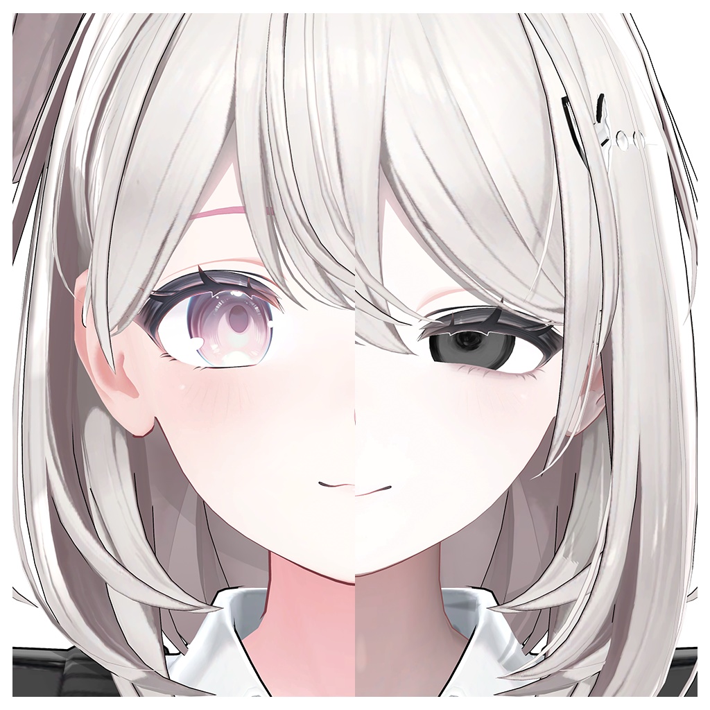 【ゆうぎり】MAKEUP & EYE & Face Blendshape