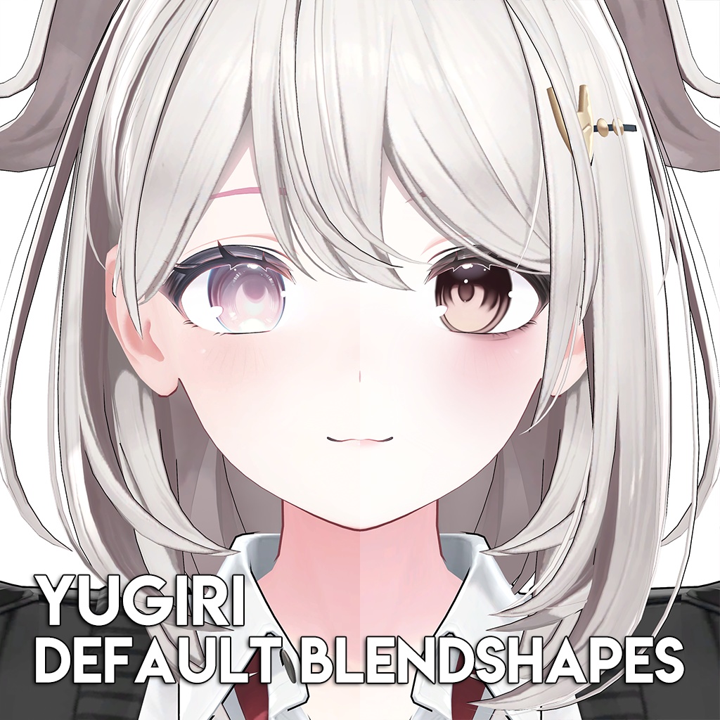 【ゆうぎり】MAKEUP & EYE & Face Blendshape 2