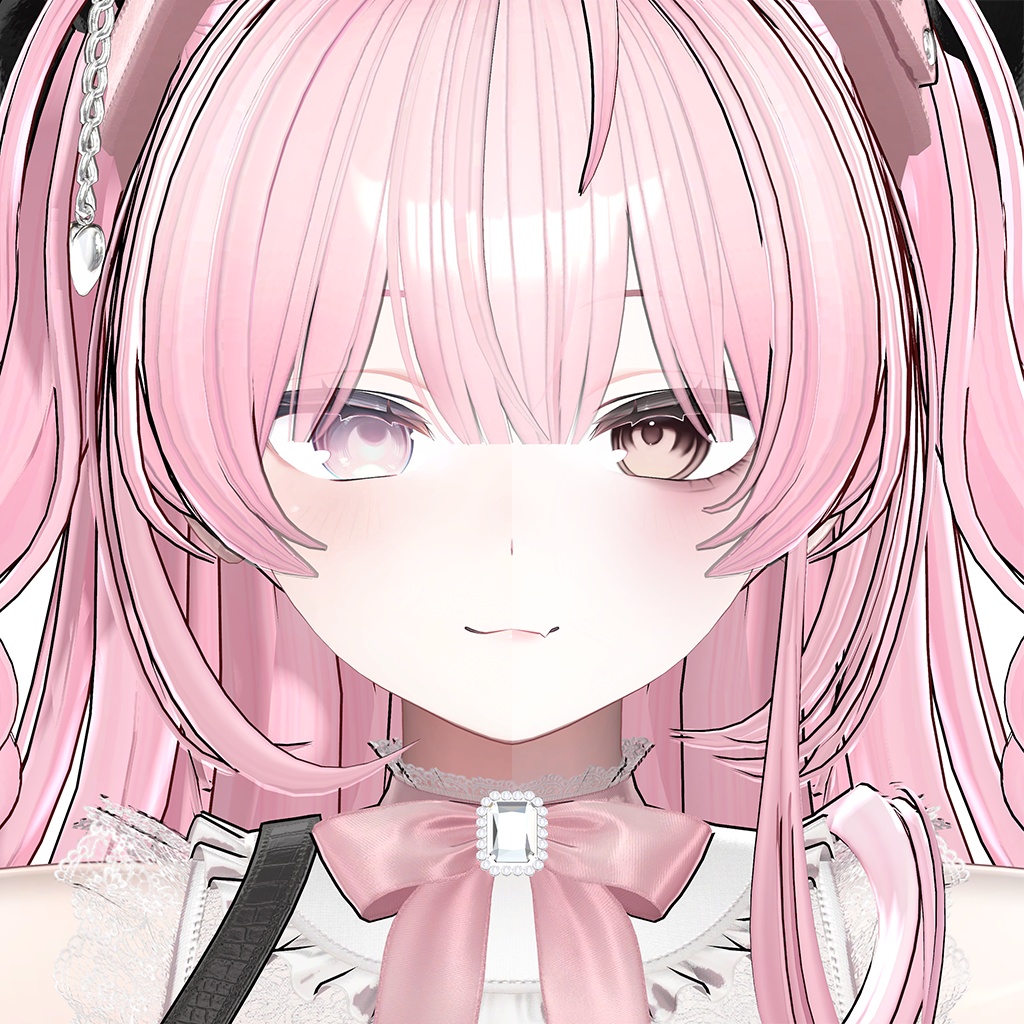 【ゆうぎり】MAKEUP & EYE & Face Blendshape 2