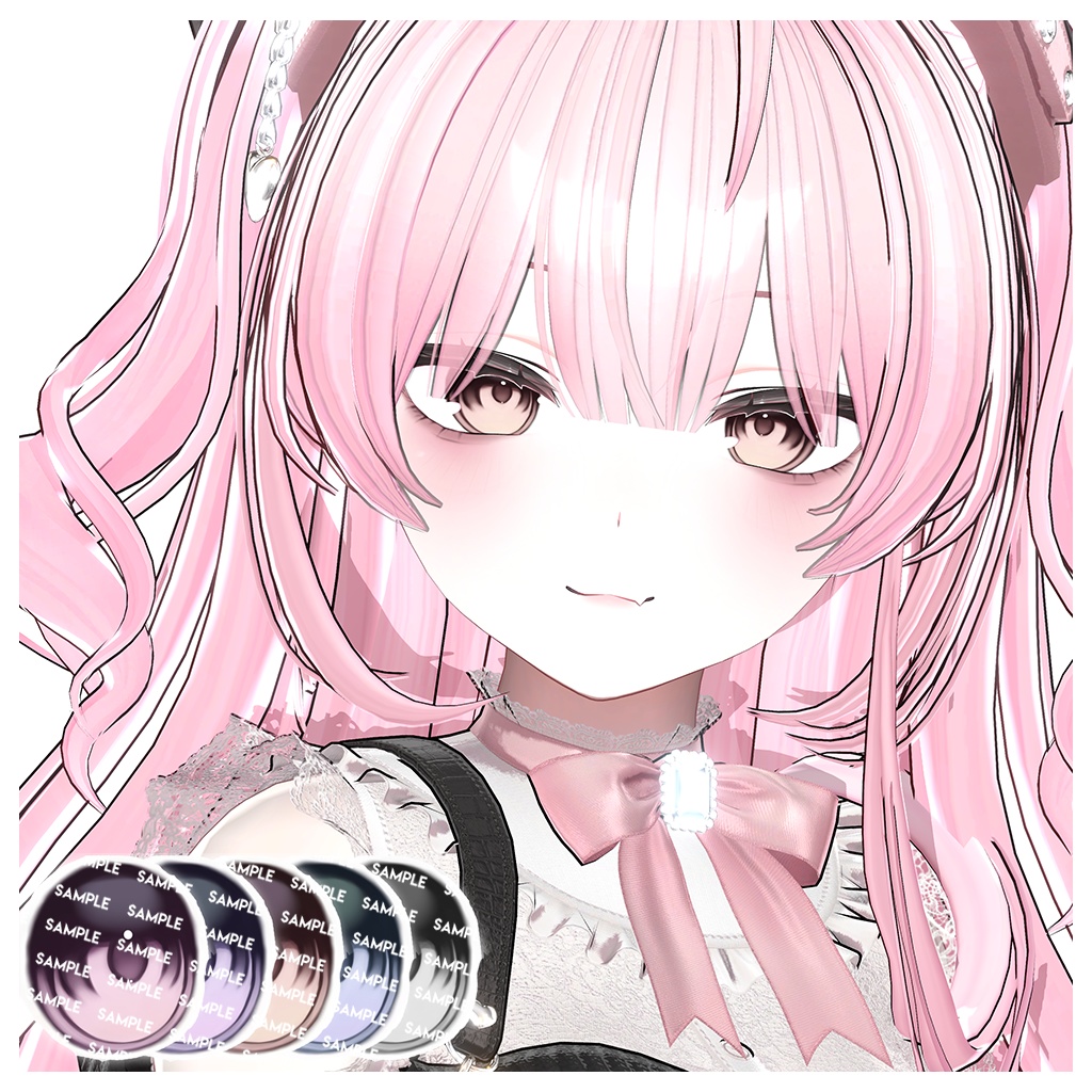 【ゆうぎり】MAKEUP & EYE & Face Blendshape 2