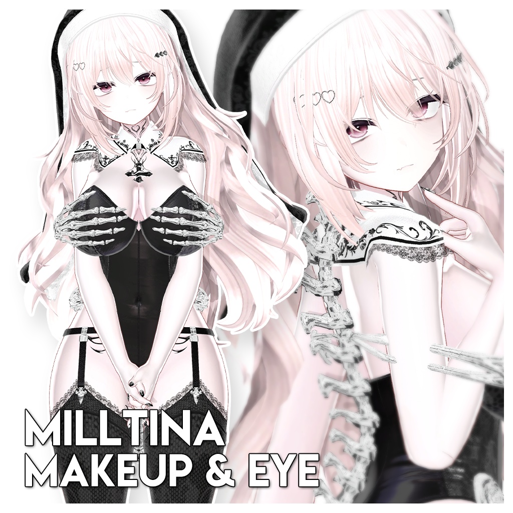 【ミルティナ】MAKEUP & EYE & Face Blendshape 4