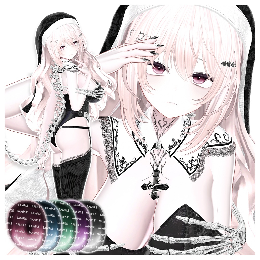 【ミルティナ】MAKEUP & EYE & Face Blendshape 4
