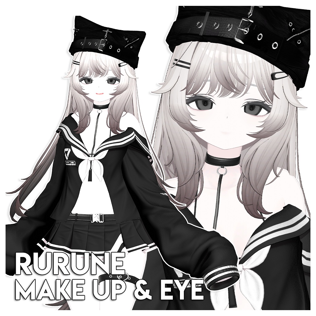 【ルルネ】MAKEUP & EYE & Face Blendshape