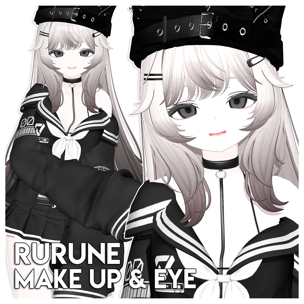 【ルルネ】MAKEUP & EYE & Face Blendshape