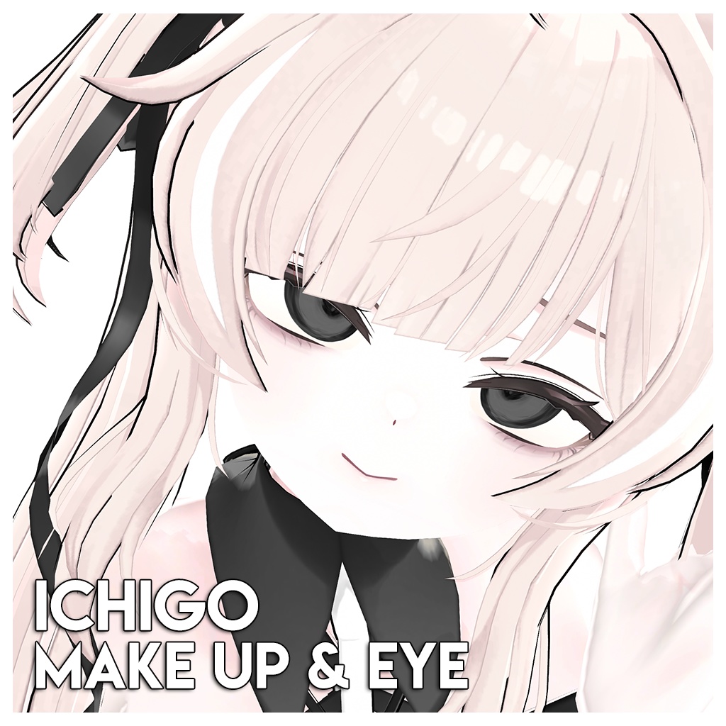 【イチゴ】 MAKEUP & EYE & Face Blendshape