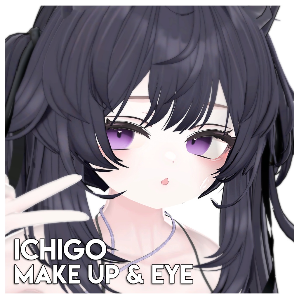 【イチゴ】 MAKEUP & EYE & Face Blendshape 2
