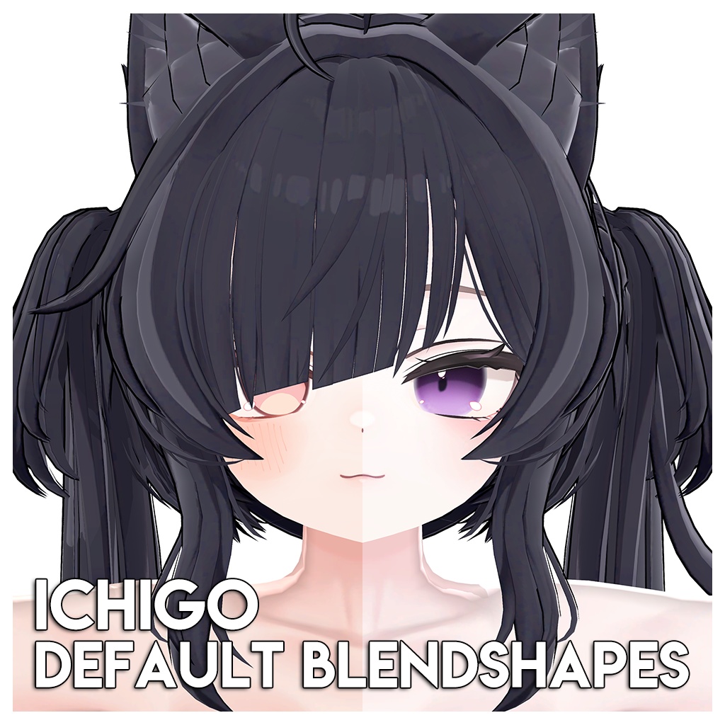 イチゴ】 MAKEUP & EYE & Face Blendshape 2 - ピーチ飴 - BOOTH