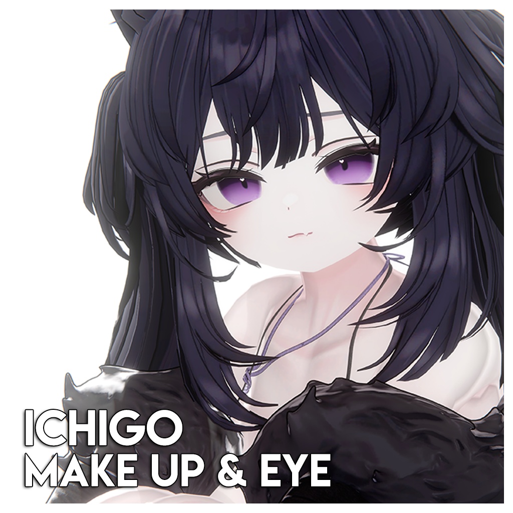 【イチゴ】 MAKEUP & EYE & Face Blendshape 2