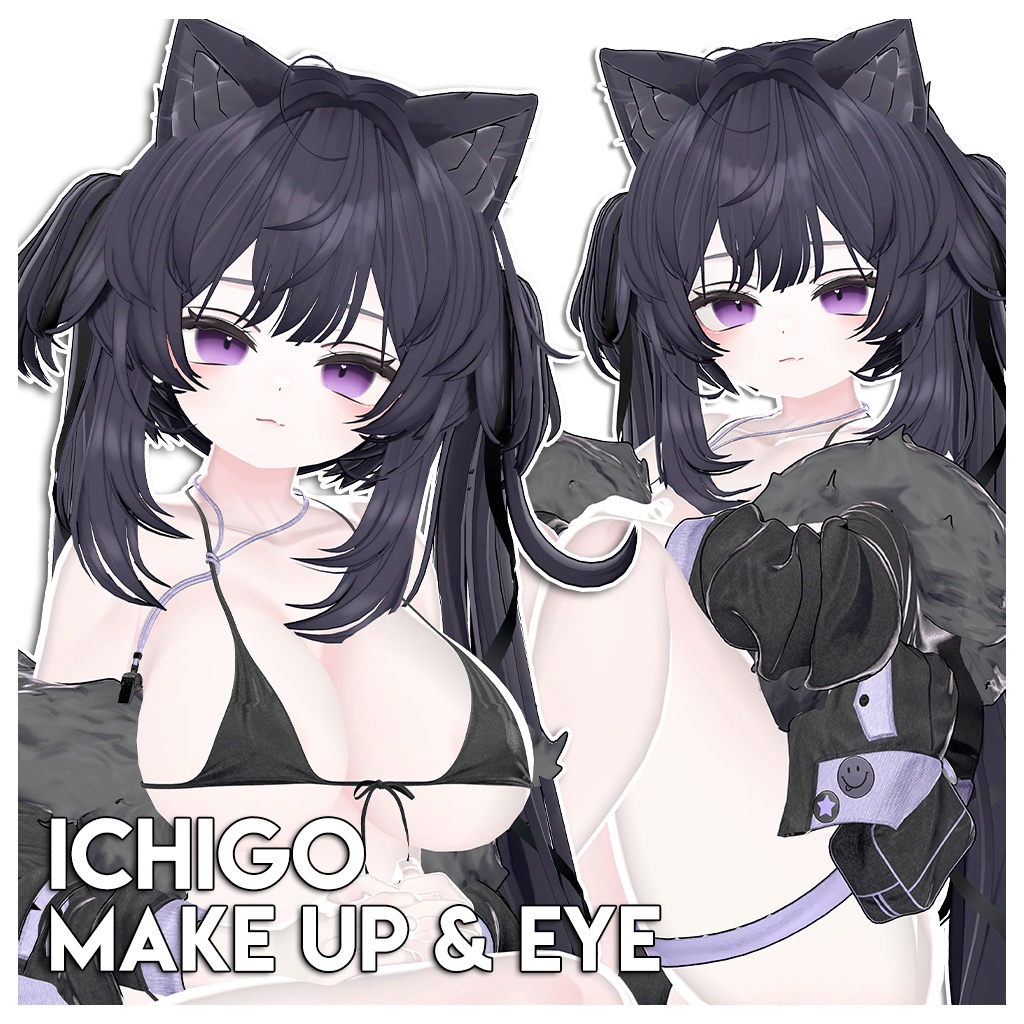 【イチゴ】 MAKEUP & EYE & Face Blendshape 2