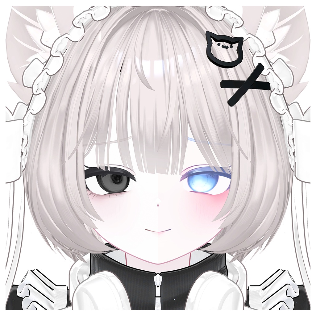 【ぷまちゃん】 MAKEUP & EYE & Face Blendshape