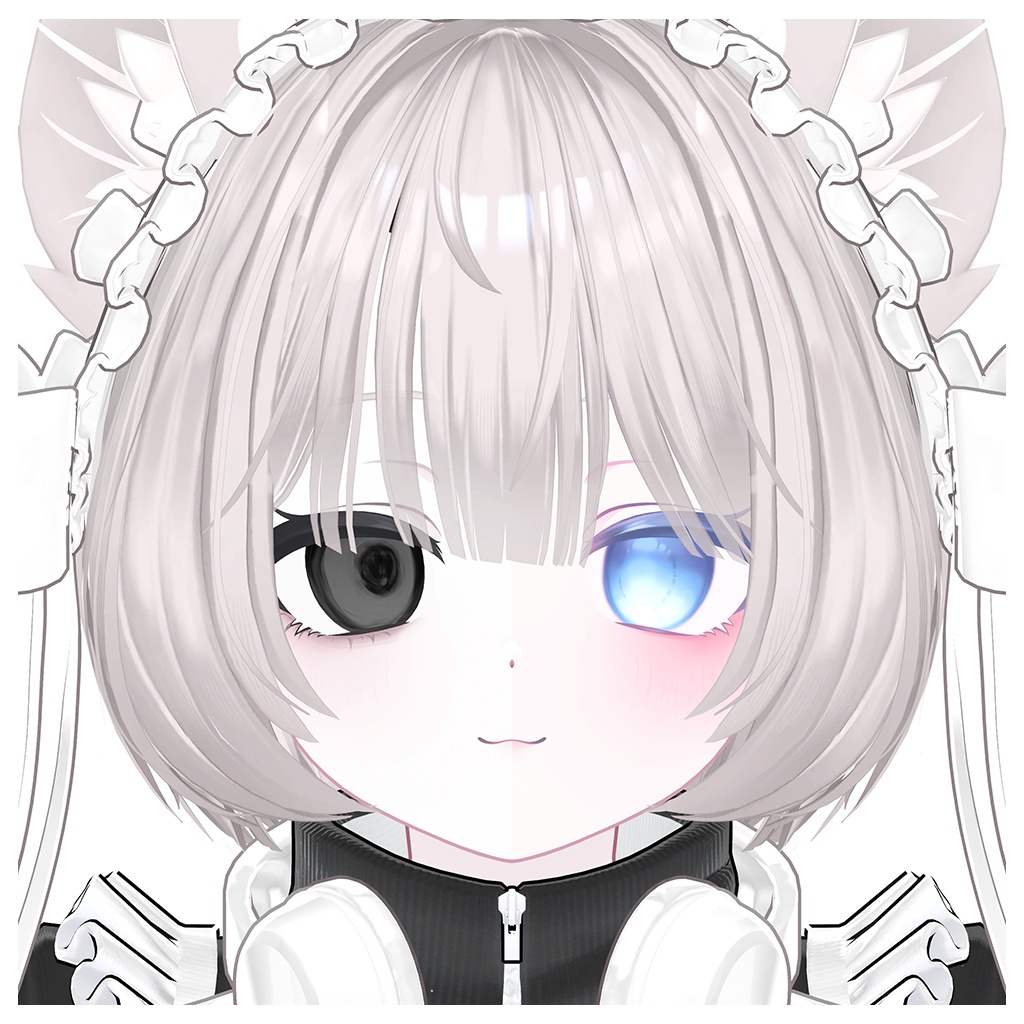 【ぷまちゃん】 MAKEUP & EYE & Face Blendshape