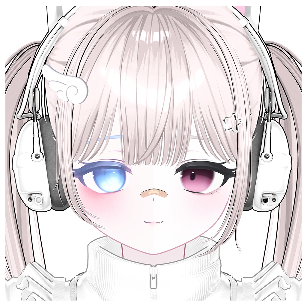 【ぷまちゃん】 MAKEUP & EYE & Face Blendshape 2