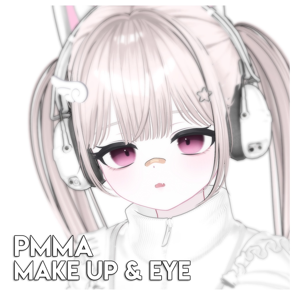 【ぷまちゃん】 MAKEUP & EYE & Face Blendshape 2