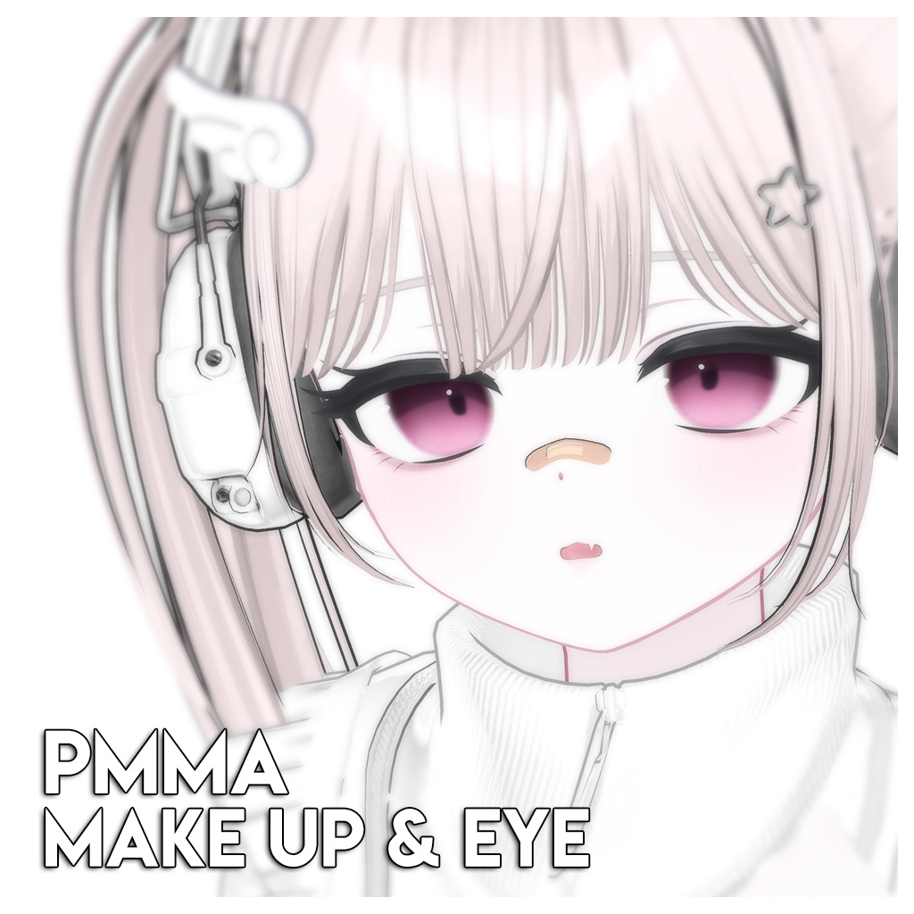 【ぷまちゃん】 MAKEUP & EYE & Face Blendshape 2