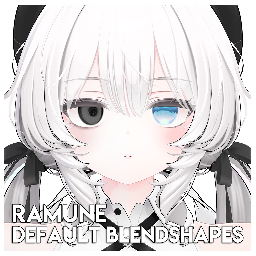 【ラムネ】 MAKEUP & EYE & Face Blendshape