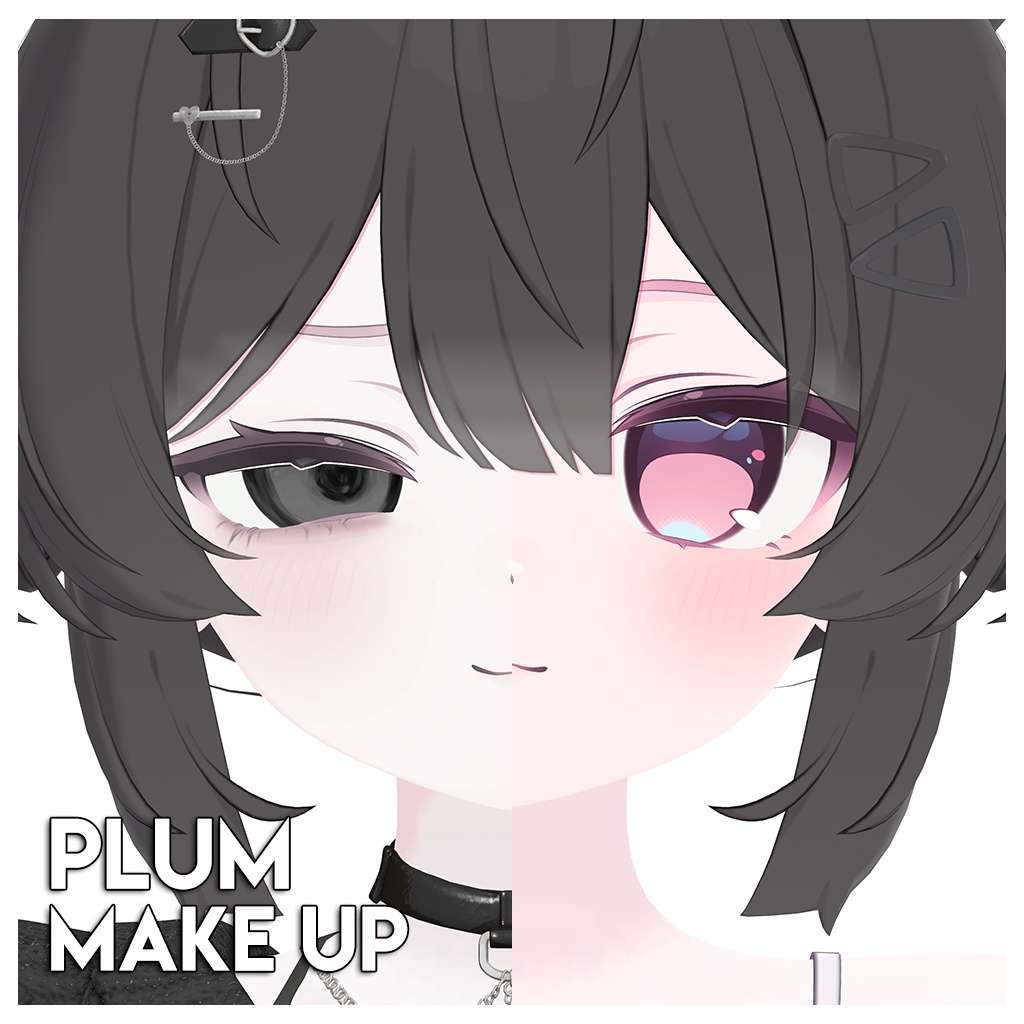 【プラム】 MAKEUP & EYE & Face Blendshape