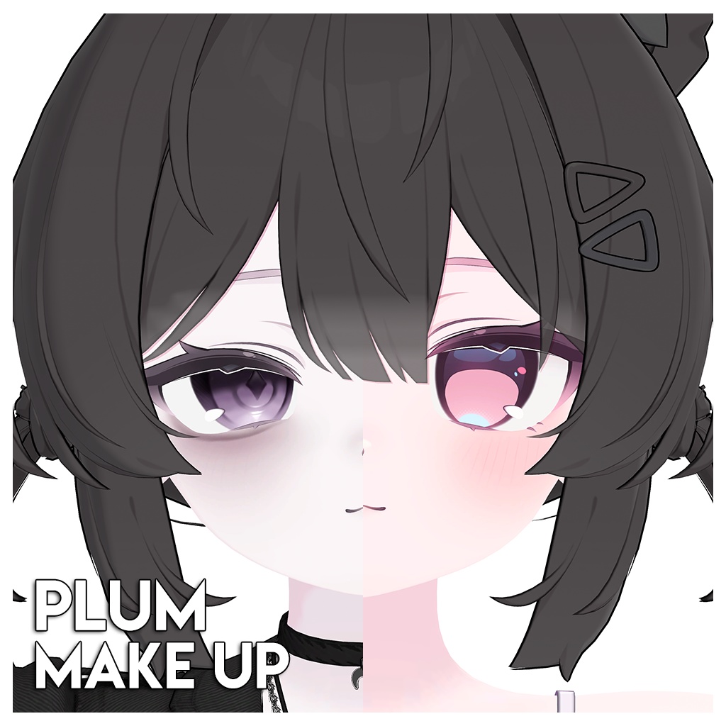 【プラム】 MAKEUP & EYE & Face Blendshape 2