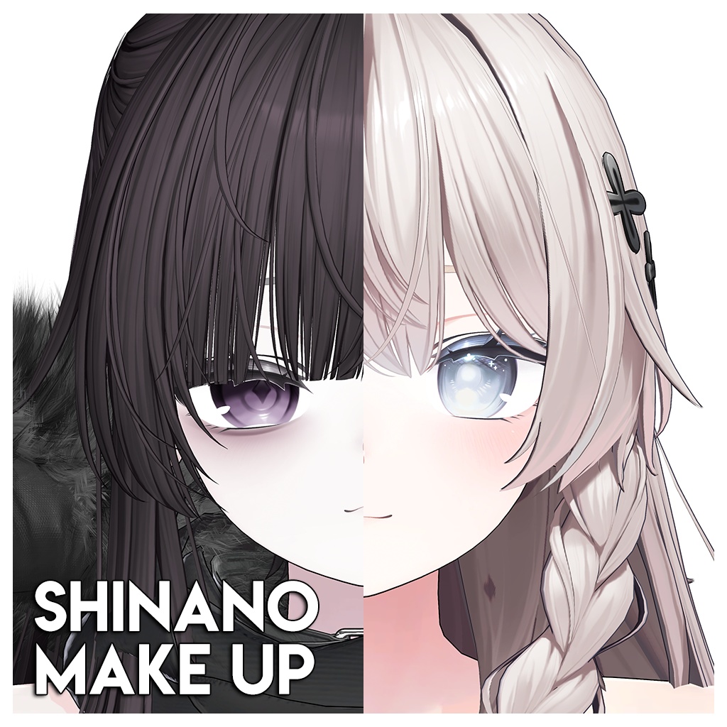 【しなの】MAKEUP & EYE & Face Blendshape 5