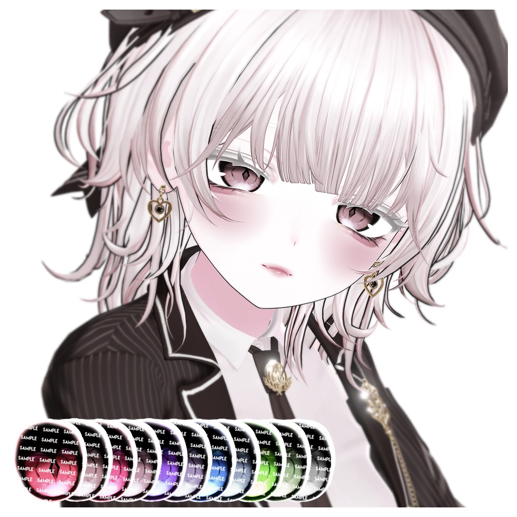 【しなの】MAKEUP & EYE & Face Blendshape 6