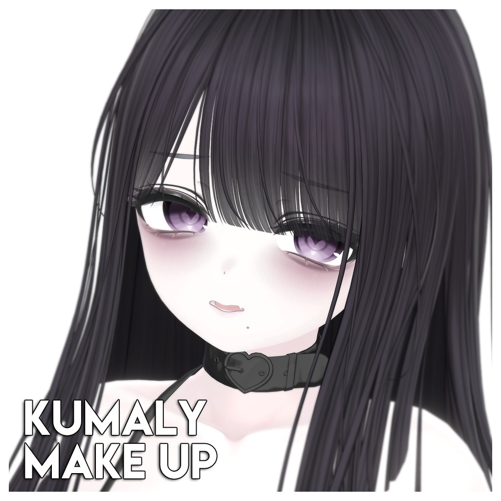 【ひきくまりのクマリ】MAKEUP & EYE & Face Blendshape 2