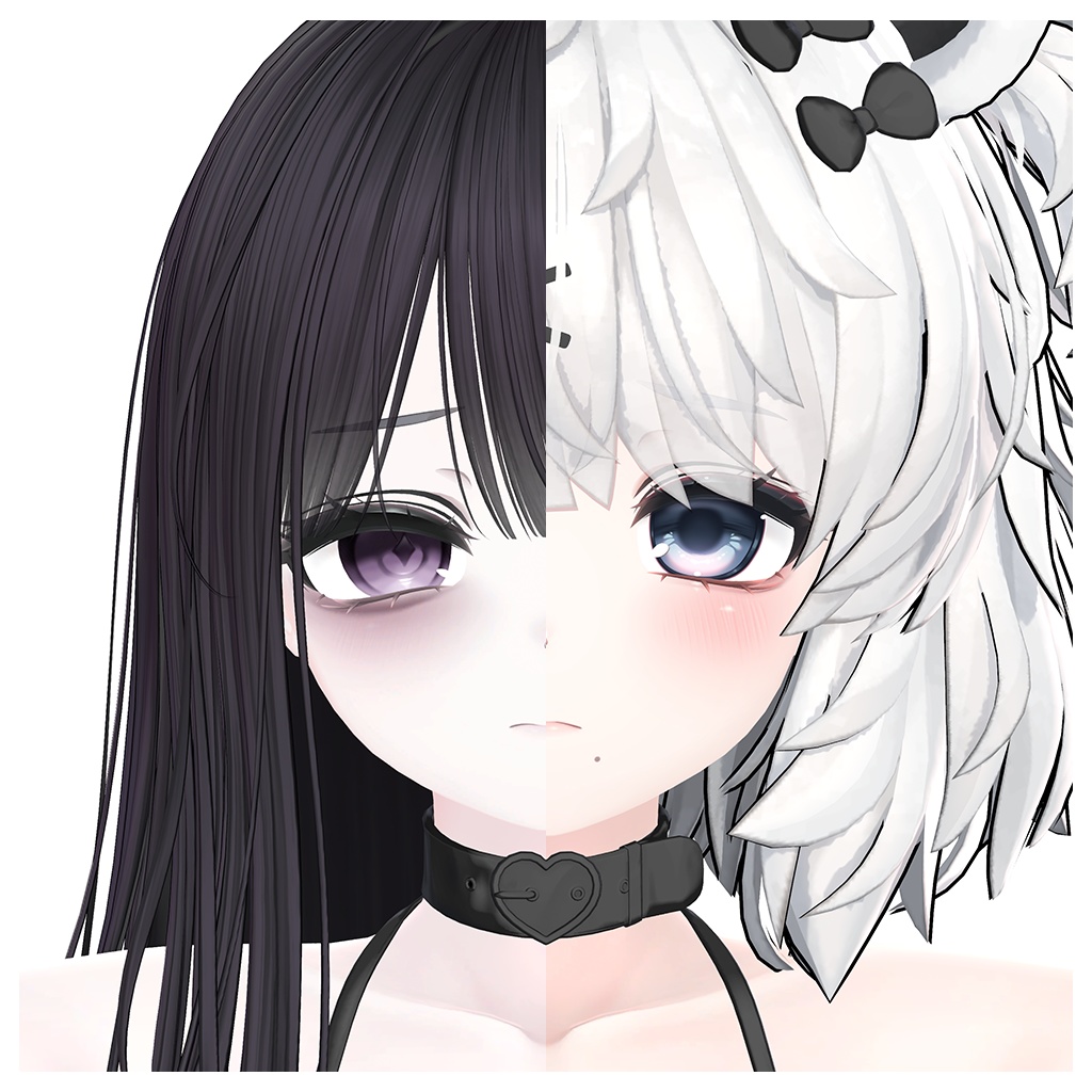 【ひきくまりのクマリ】MAKEUP & EYE & Face Blendshape 2
