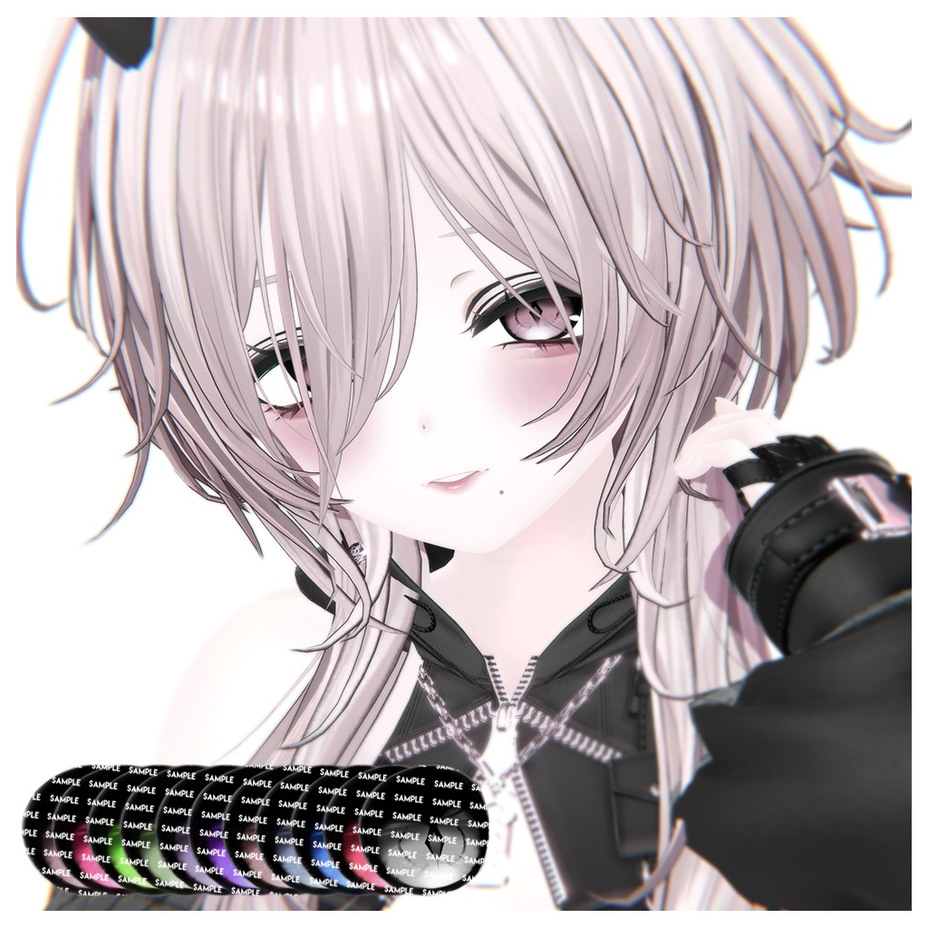 【ひきくまりのクマリ】MAKEUP & EYE & Face Blendshape 3
