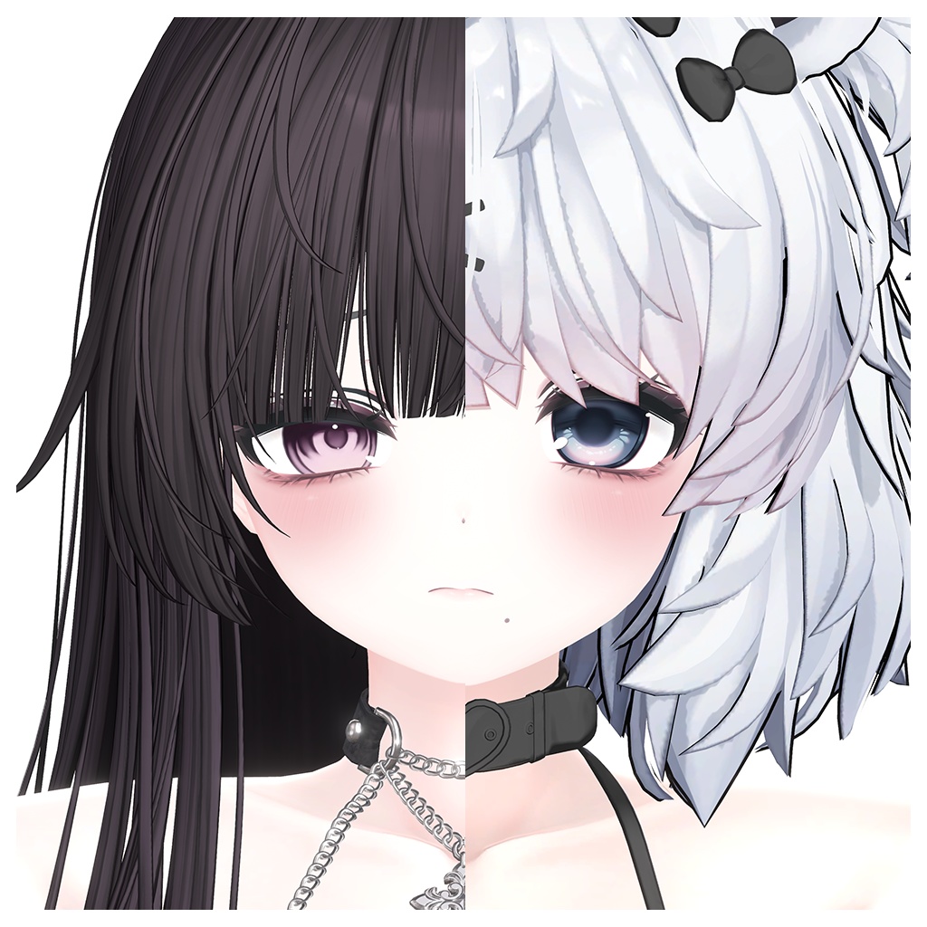 【ひきくまりのクマリ】MAKEUP & EYE & Face Blendshape 4