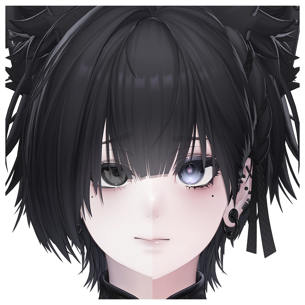 【泣夜】MAKEUP & EYE & Face Blendshape