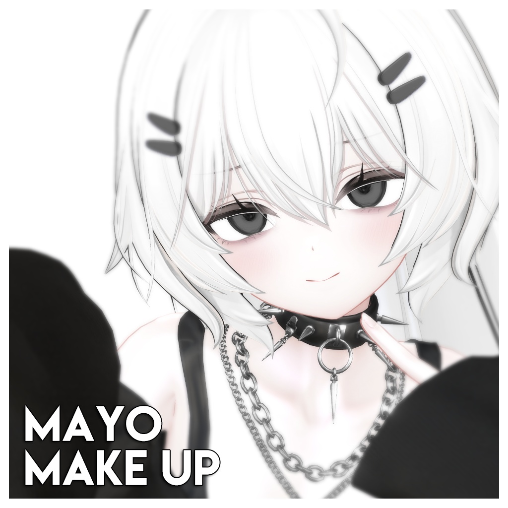 【まよ】MAKEUP & EYE & Face Blendshape