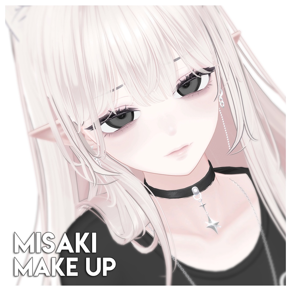 【海咲】MAKEUP & EYE & Face Blendshape
